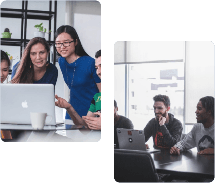 Team working together